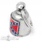 Preview: Biker-Bell With Southern Flag Stainless Banner Motorcyclist Gift Ride Bell